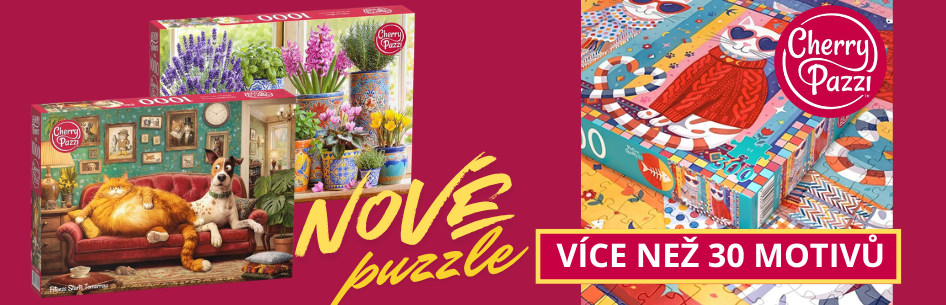 Novinky Cherry Pazzi puzzle