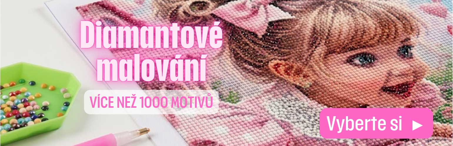  Více než 1000 druhů diamantového malování 