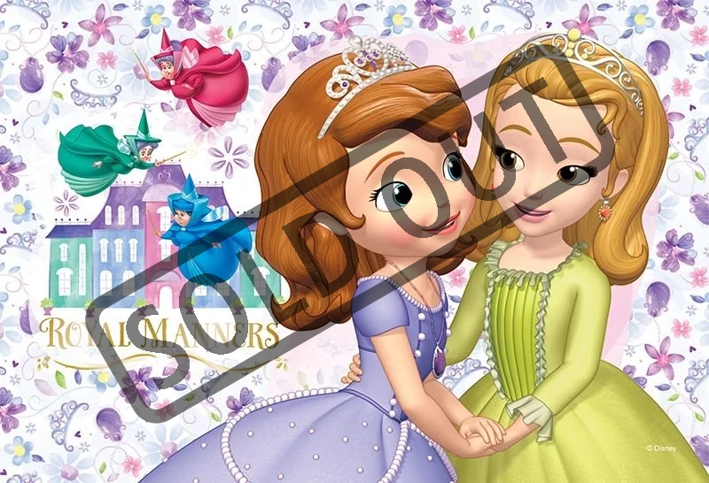 TREFL Puzzle Sofie První: Sofie s princeznou Amber 54 dílků | Puzzle ...