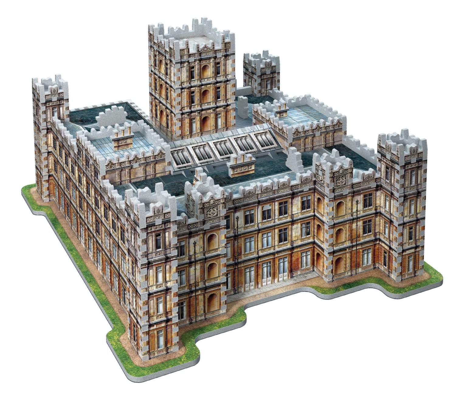WREBBIT 3D puzzle Downton Abbey 890 dílků Puzzlepuzzle.cz