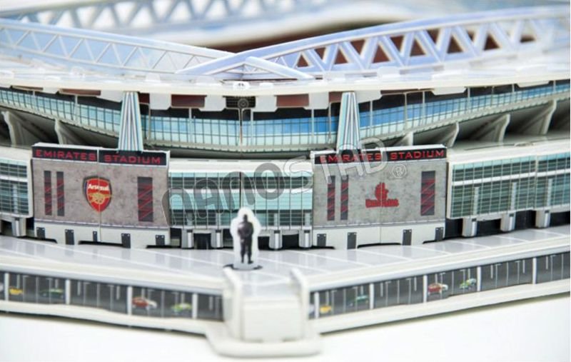 NANOSTAD 3D puzzle Stadion Emirates FC Arsenal Puzzlepuzzle.cz