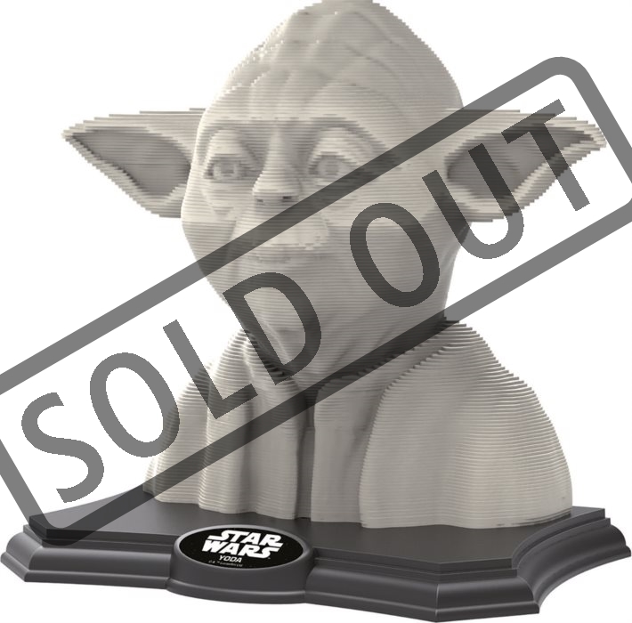 EDUCA 3D Puzzle Yoda 160 dílků Puzzlepuzzle.cz
