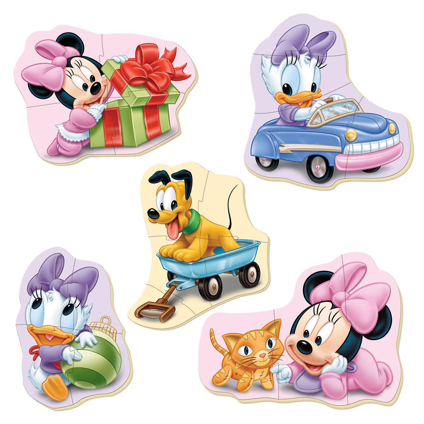 EDUCA Baby puzzle Minnie 5v1 (3-5 dílků) | Puzzle-puzzle.cz