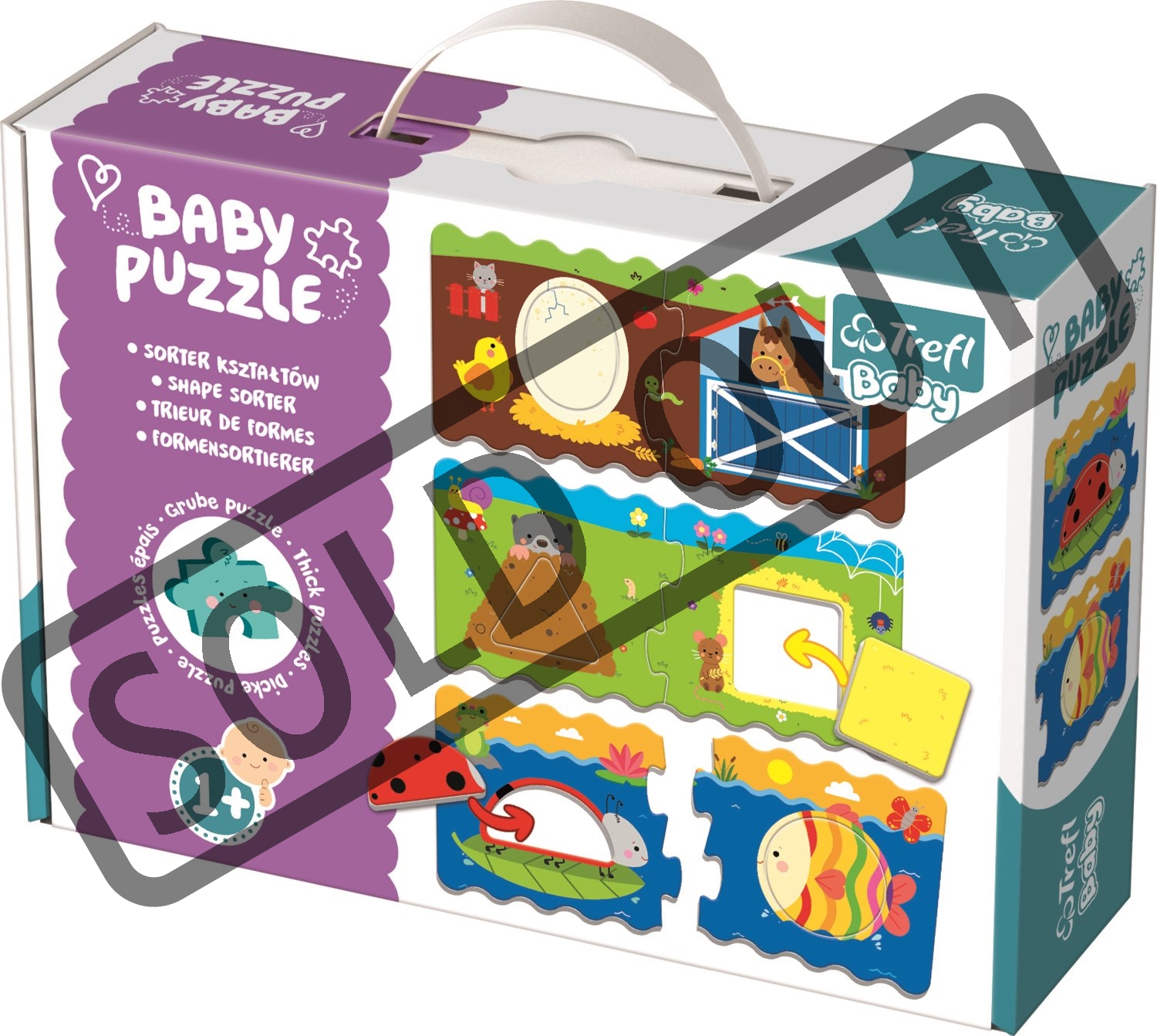 TREFL Baby puzzle Tvary Puzzlepuzzle.cz
