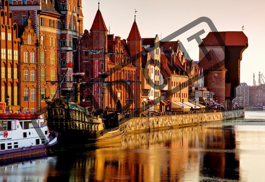 TREFL Puzzle Gdaňsk, Polsko 1500 dílků | Puzzle-puzzle.cz
