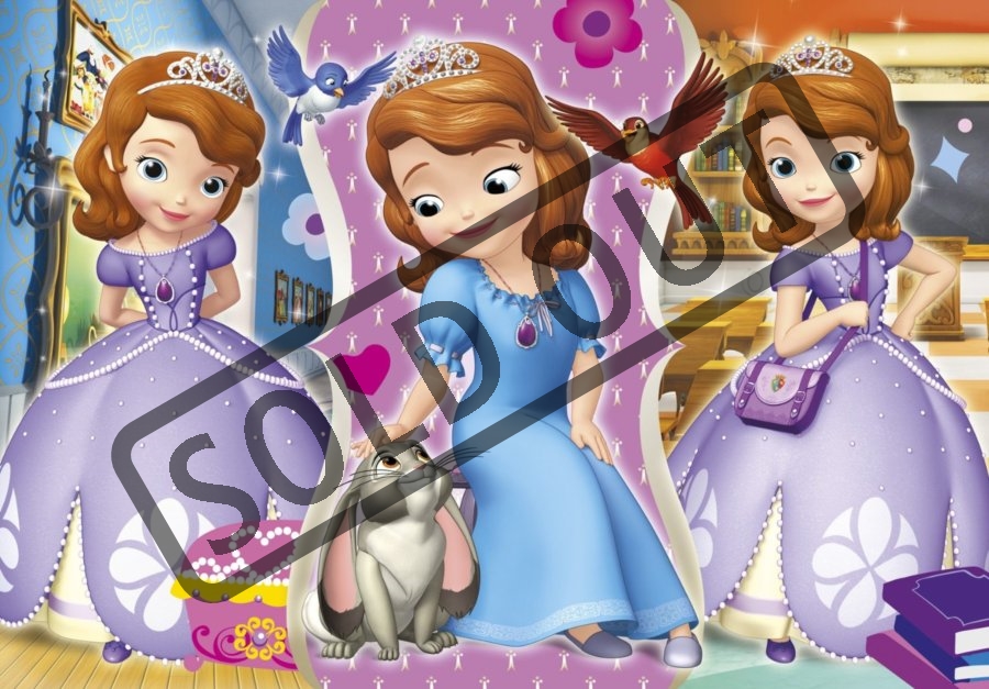 CLEMENTONI Puzzle Princezna Sofie První 60 dílků | Puzzle-puzzle.cz
