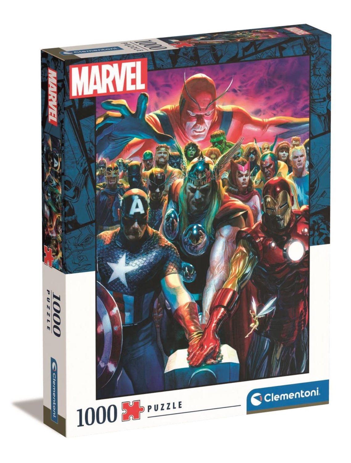 CLEMENTONI Puzzle Avengers 1000 dílků Puzzlepuzzle.cz