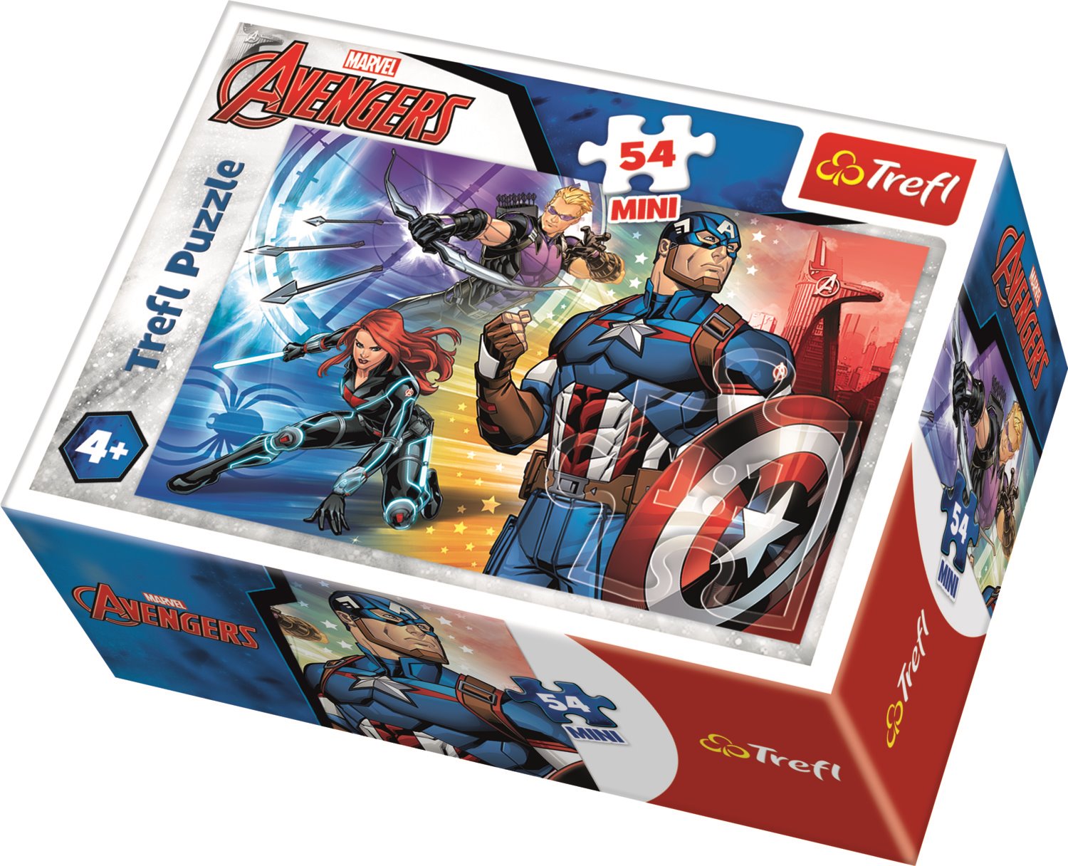 Trefl Puzzle 1000 Pezzi Marvel The Avengers | Supereroi | 68,3 X 48 Cm | Per Adulti E Ragazzi Dai 14 Anni