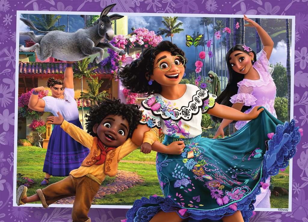 RAVENSBURGER Puzzle Disney Encanto 4x100 dílků Puzzlepuzzle.cz