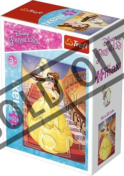 TREFL Puzzle Disney princezny: Bella 20 dílků | Puzzle-puzzle.cz