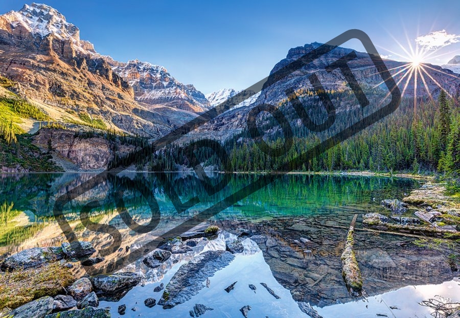 CASTORLAND Puzzle Jezero O'Hara, Kanada 1000 dílků Puzzlepuzzle.cz