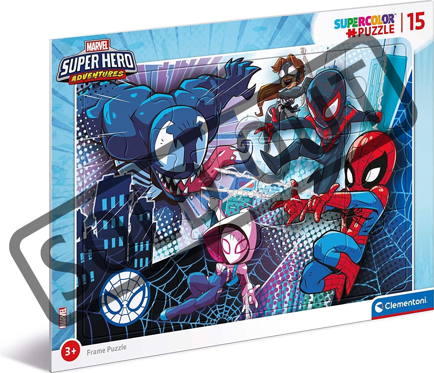 CLEMENTONI Puzzle Marvel Super Hero Adventures: Spiderman paralelní ...