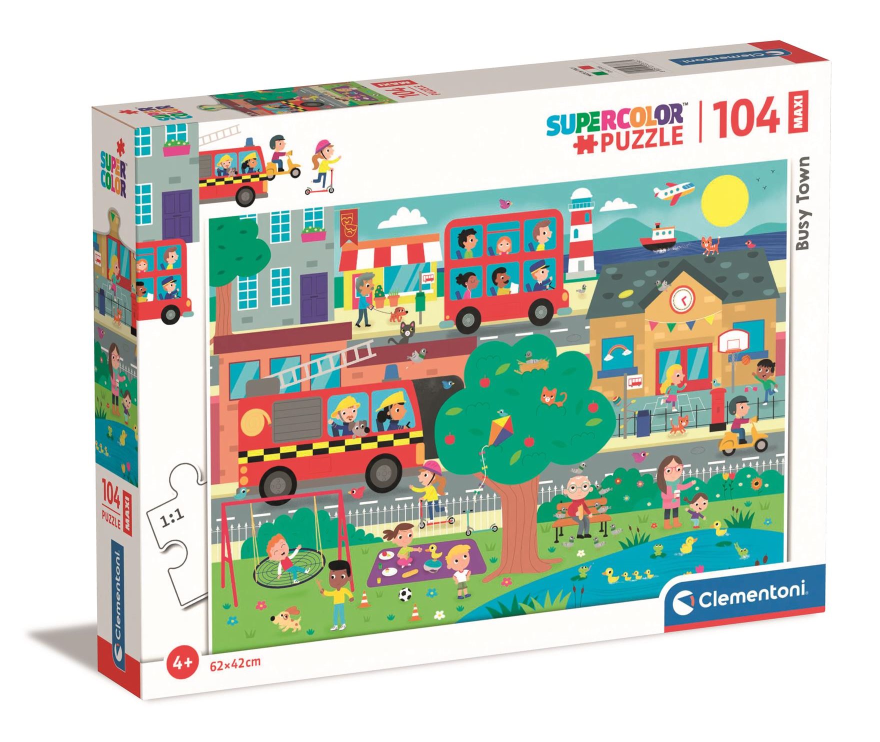Clementoni Findet Dorie Bubble Buddies Puzzle – 104 Teile, Maxi-Größe Für Kinder