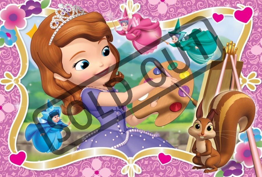 CLEMENTONI Puzzle Princezna Sofie První MAXI 30 dílků | Puzzle-puzzle.cz