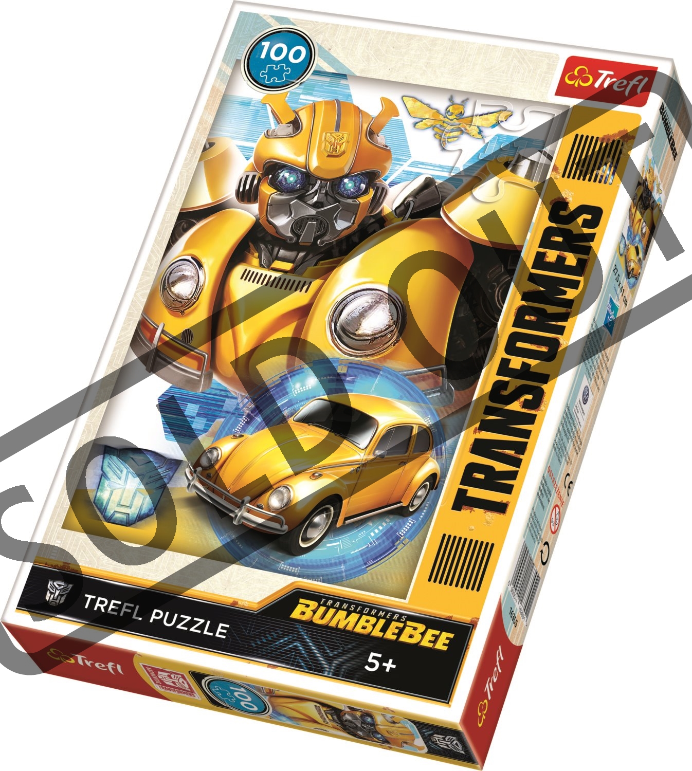 TREFL Puzzle Transformers Bumblebee 100 dílků Puzzlepuzzle.cz