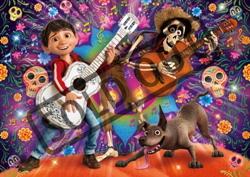 Clementoni Maxi Puzzle „Coco“ – 104 Teile, Für Kinder Ab 3 Jahren, 68x48 Cm Groß