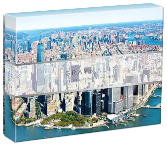 Oboustranné puzzle Gray Malin: New York City 500 dílků
