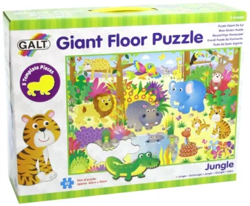 Obří podlahové puzzle Džungle 30 dílků