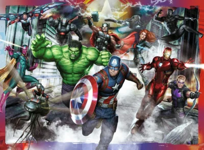 Puzzle Avengers XXL 100 dílků