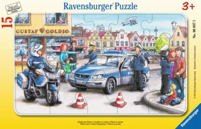 Puzzle Policie 15 dílků