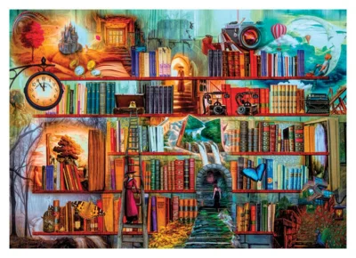 Puzzle Tajemná knihovna 3000 dílků
