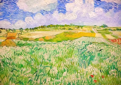 Puzzle Vincent Van Gogh: Krajina v Auvers 1000 dílků