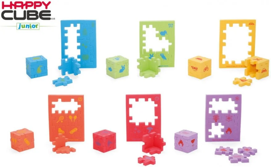 Happy Cube Junior ** Zvířata (1 kostka)