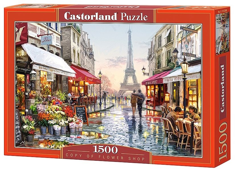Puzzle Květinářství 1500 dílků