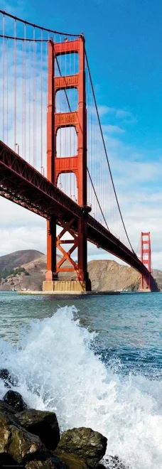 Heye Vertikální puzzle Most Golden Gate 1000 dílků
