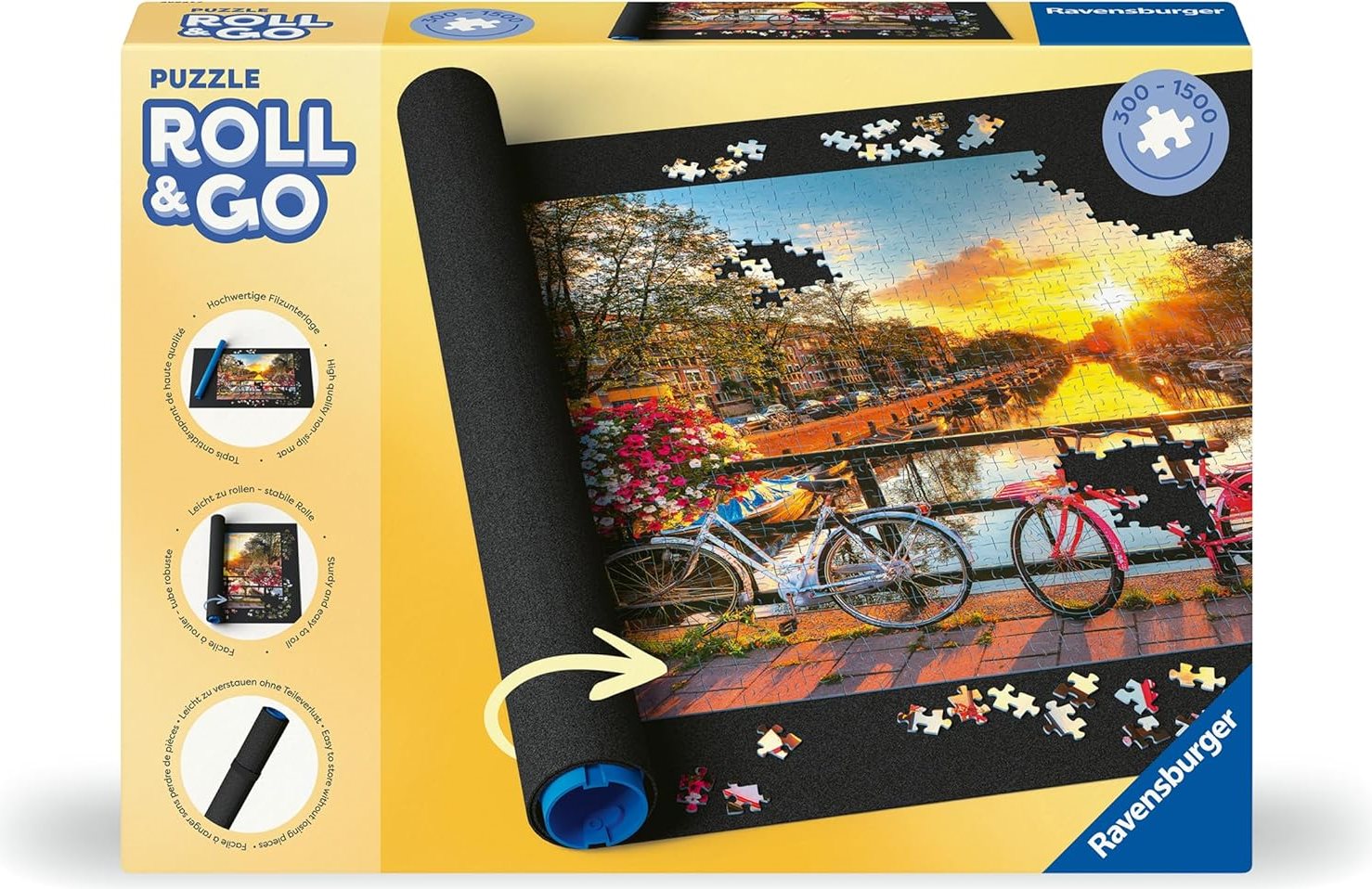 RAVENSBURGER Rolovací podložka na puzzle 300-1500 dílků (110x66cm)