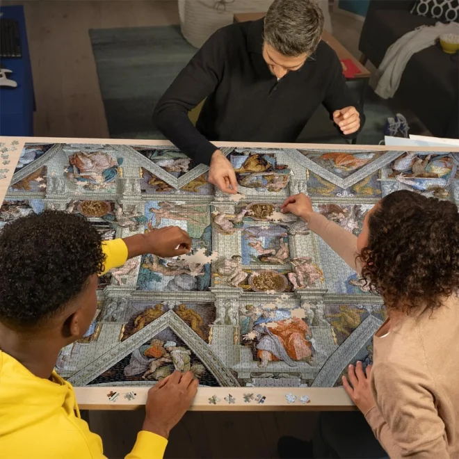 RAVENSBURGER Puzzle Sixtinská kaple 5000 dílků