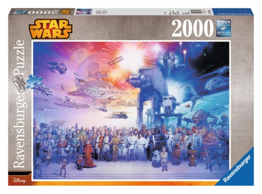 RAVENSBURGER Puzzle Star Wars Universe 2000 dílků