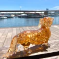 3D Crystal puzzle Jezevčík 41 dílků