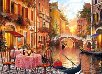 Puzzle Benátky 1500 dílků