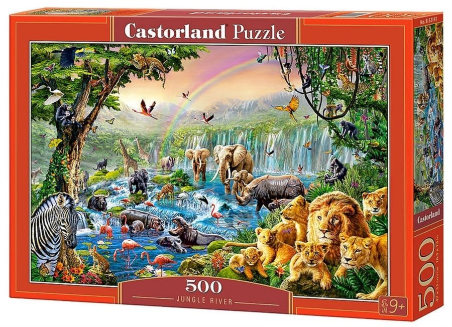 Castorland Řeka v džungli 500 dílků