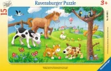 Ravensburger Puzzle Roztomilí kamarádi 15 dílků