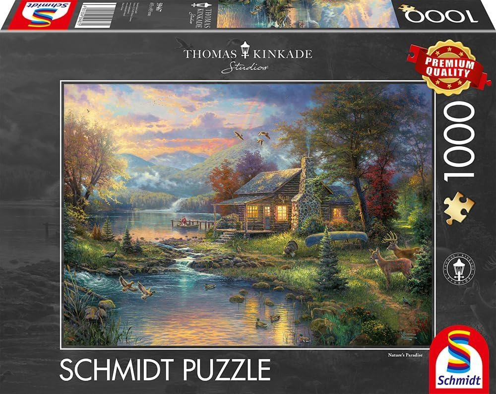 SCHMIDT Puzzle Přírodní ráj 1000 dílků