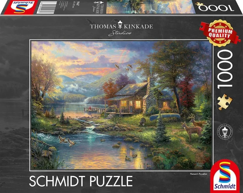 SCHMIDT Puzzle Přírodní ráj 1000 dílků