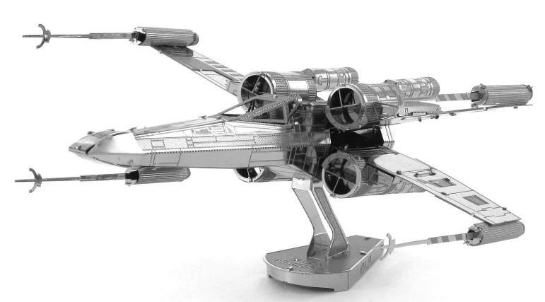 Metal earth star wars x-wing starfighter, 3d model