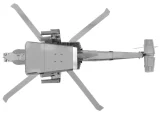 METAL EARTH 3D puzzle Vrtulník AH-64 Apache