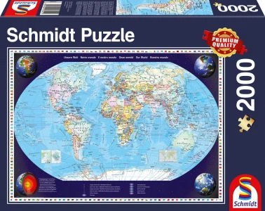 Puzzle Schmidt 2000 dílků Náš svět