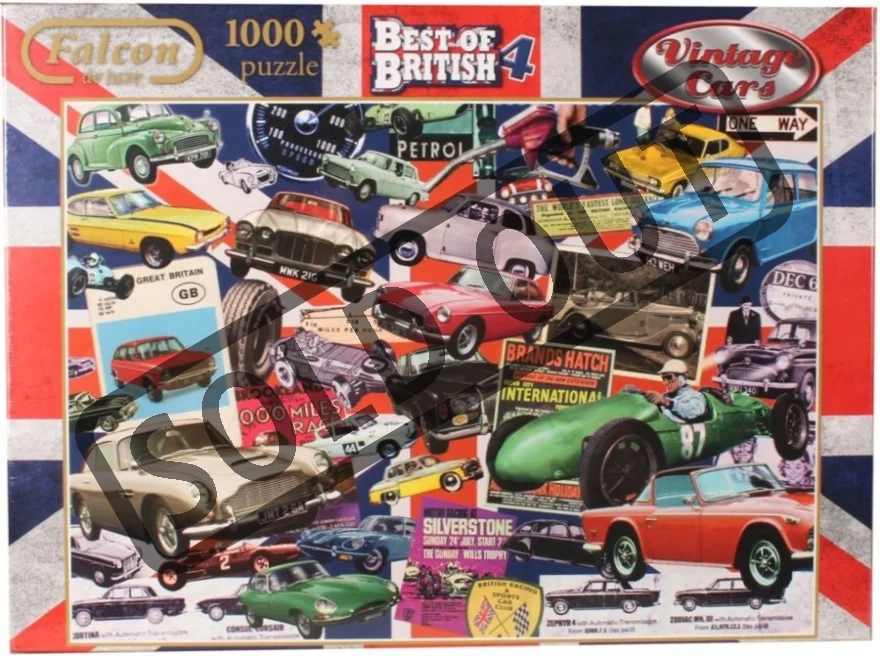 FALCON Puzzle Veteráni r. 1950 1000 dílků