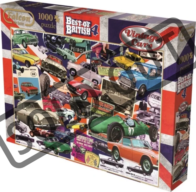 FALCON Puzzle Veteráni r. 1950 1000 dílků
