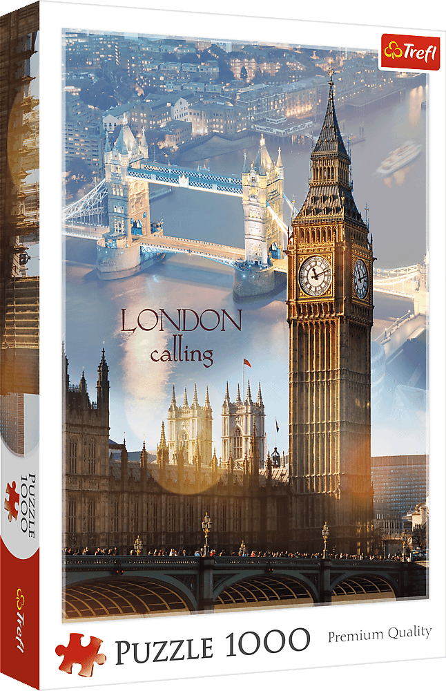 TREFL Puzzle Londýn za úsvitu 1000 dílků