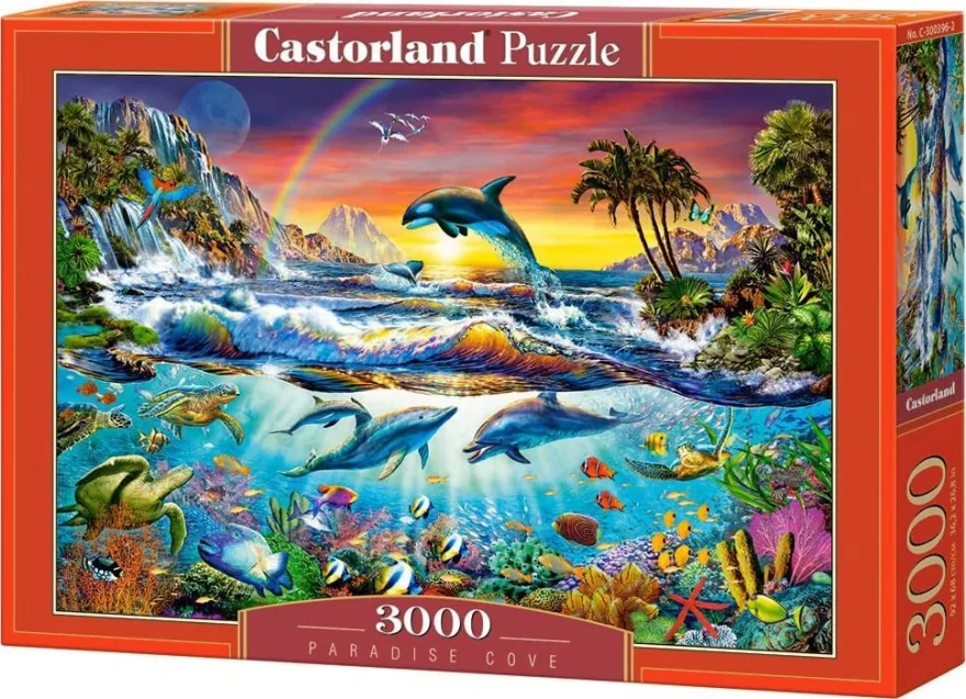 CASTORLAND Puzzle Rajská zátoka 3000 dílků