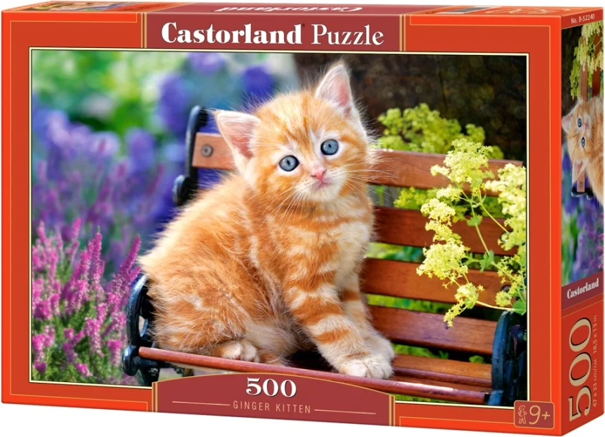 CASTORLAND Puzzle Zrzavé kotě 500 dílků
