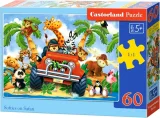 CASTORLAND Puzzle Dobráci na safari 60 dílků
