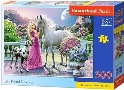 Puzzle Můj přítel jednorožec 300 dílků