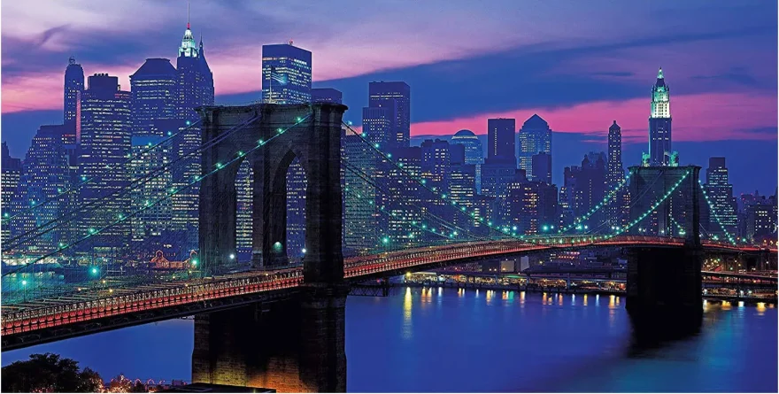 CLEMENTONI Puzzle New York 13200 dílků