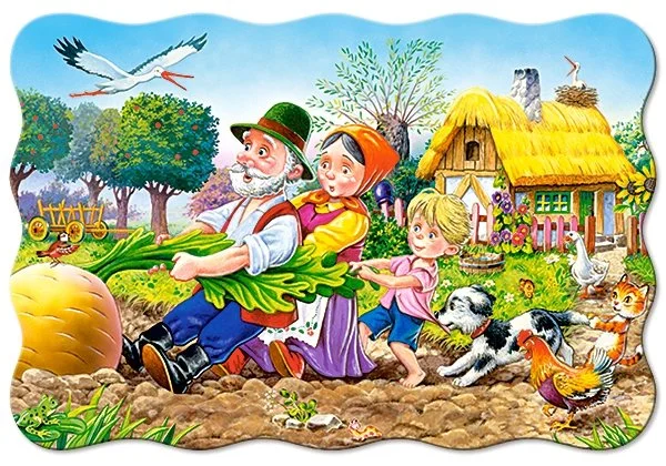 CASTORLAND Puzzle O velké řepě MAXI 20 dílků